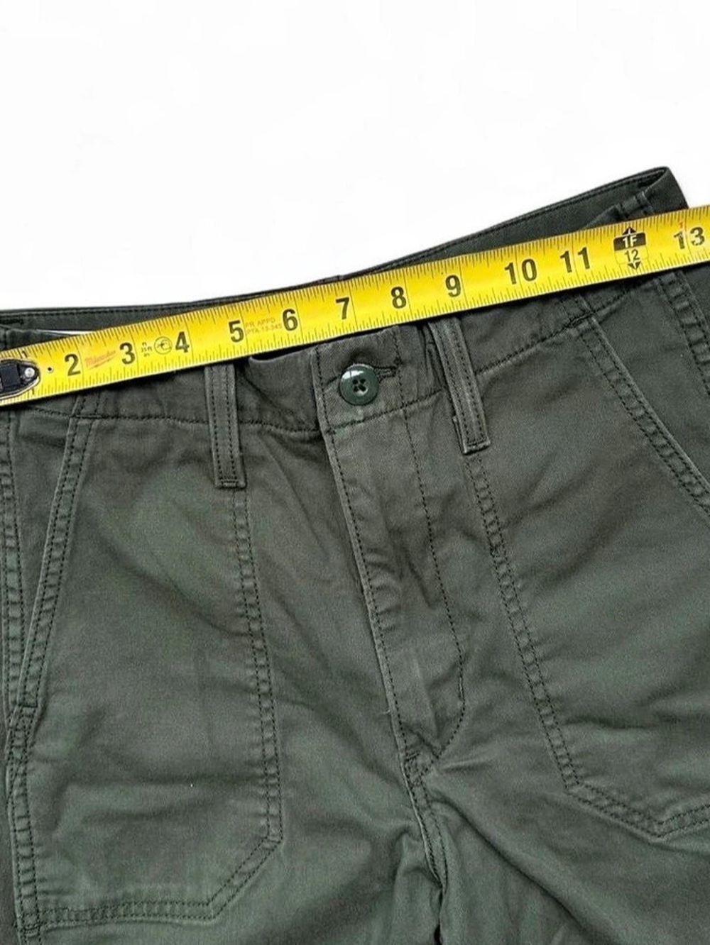 RARE Levi's 80s OG 107 baker pants in Green 26x26 - Picture 7 of 8